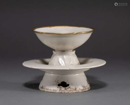 Tea cups from Dingyao in Song Dynasty of China