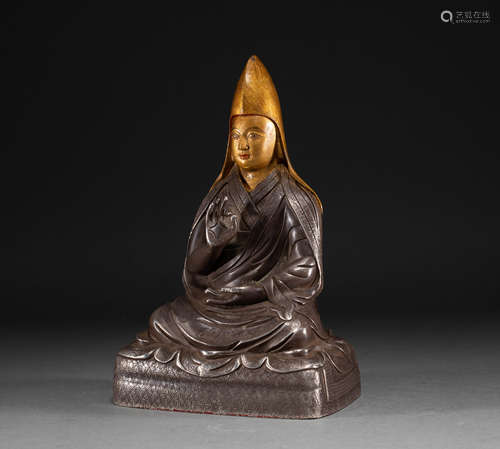 The Buddha statue of the Dalai Lama in ancient China