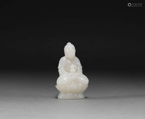 Hetian Jade Buddha statue of Song Dynasty of China