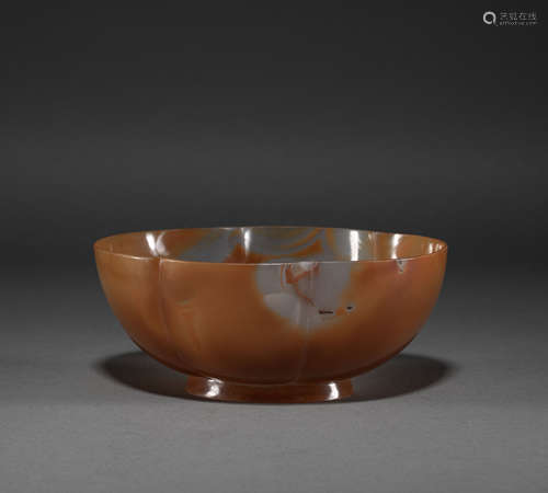 Chinese Agate bowl from liao Dynasty