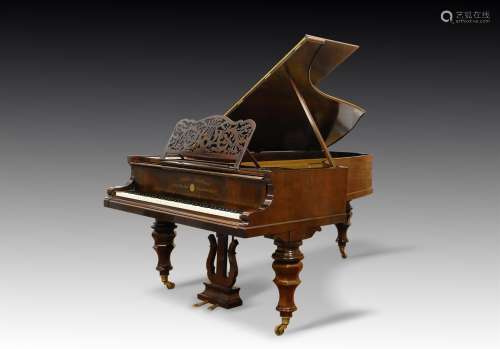 Y† BLUTHNER, LEIPZIG; AN EARLY GRAND PIANO, 1854