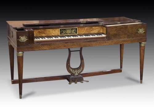 Y† FREY, PARIS; A 5 ½ OCTAVE SQUARE PIANO, 1811