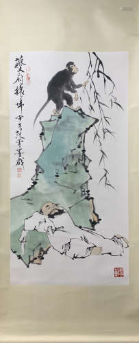 A Fan zeng's landscape painting