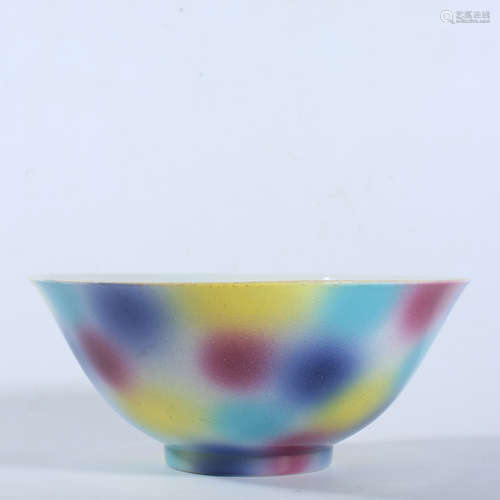 Qing Tongzhi Pastel Bowl