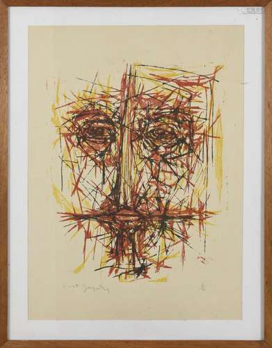 Vincent GONZALEZ (1928-2019) Autoportrait, Tirage 3/6 Signé ...