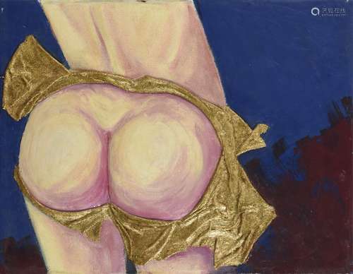 Vincent GONZALEZ (1928-2019) La peau des fesses, Huile sur p...