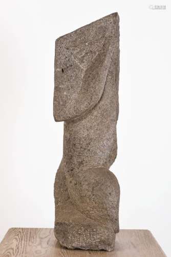 Vincent GONZALEZ (1928-2019) Composition abstraite en granit...