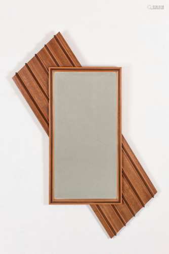 Vincent GONZALEZ (1928-2019) Miroir de forme géométrique scu...