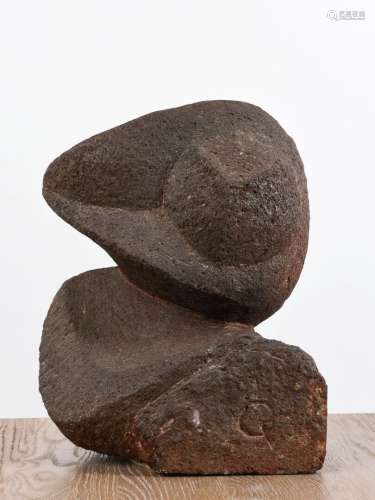 Vincent GONZALEZ (1928-2019) Sculpture de forme libre, pierr...
