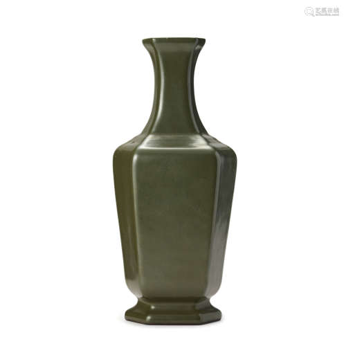 A Tea-dust Glazed Vase