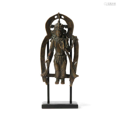 A Bronze Standing Avalokitesvara