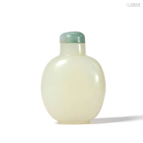 A White Jade Snuff Bottle