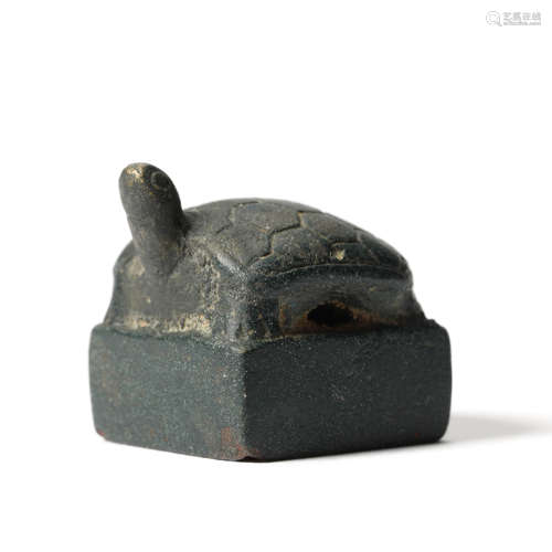 A Bronze Turtle Seal