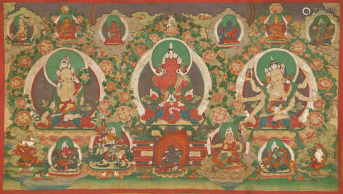 A Thangka of Amitayus
