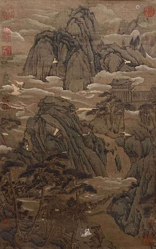 A Chinese Painting of Landscape