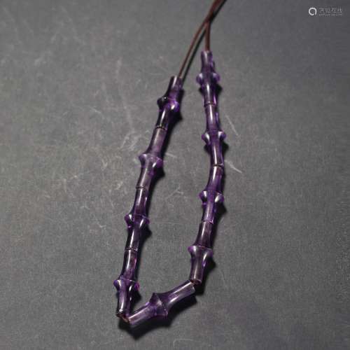 宋紫水晶管