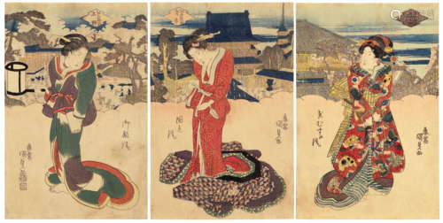 UTAGAWA KUNISADA I (TOYOKUNI III, 1786-1864)