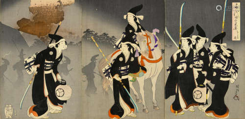 YOSHU CHIKANOBU (HASHIMOTO CHIKANOBU, 1838-1912)