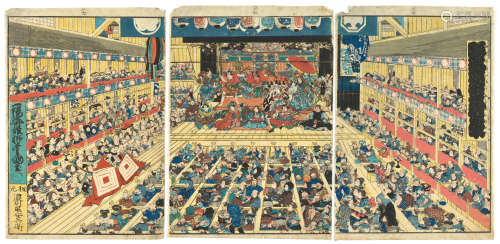UTAGAWA KUNISADA I (TOYOKUNI III, 1786-1864), KEISAI EISEN (...