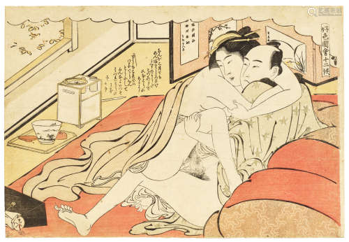 KATSUKAWA SHUNCHO (ACTIVE CIRCA 1780-1801) AND KIKUKAWA EIZA...