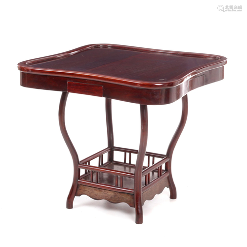 Chinese mahjong table, Minguo