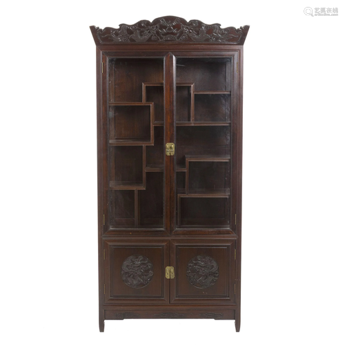 Chinese Dragon hongmu cabinet