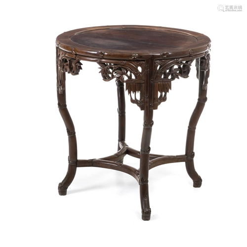 Chinese 'bamboo' table, Minguo