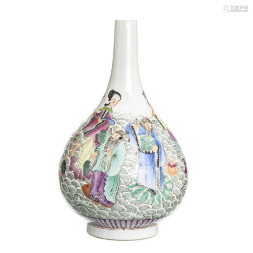 Chinese porcelain 'Immortals' vase, Republic