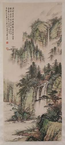 Chinese Huang Junbi'painting