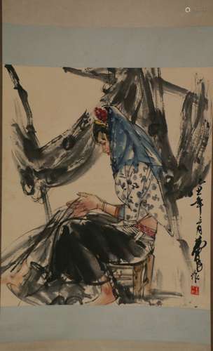 Chinese huang zhou's painting