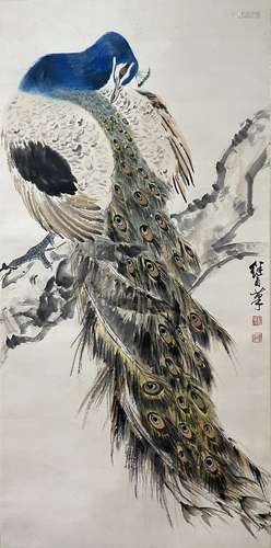 Chinese liu jiyou's painting