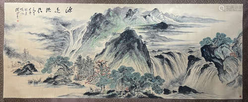 Chinese guan shanyue's painting