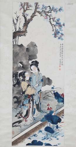 Chinese xu cao's painting