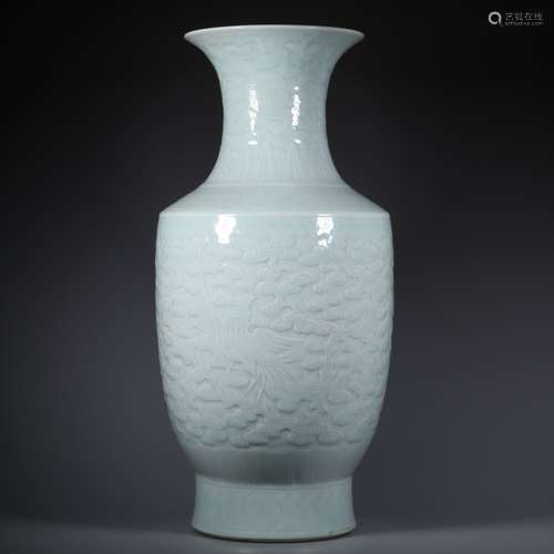 chinese celadon glazed porcelain vase