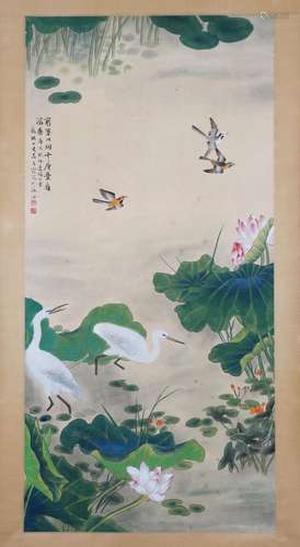 Chinese wu qingxia's painting