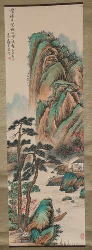 Chinese wu shixian's painting