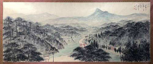 Chinese fu baoshi's painting