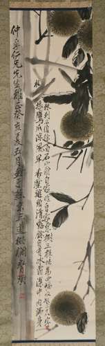 Chinese qi baishi's painting