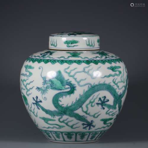 chinese doucai porcelain jar