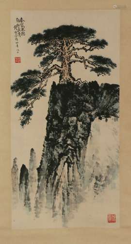 Chinese qian songyan's painting