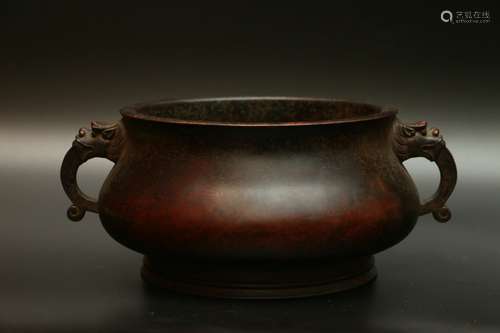 Chinese bronze inense burner