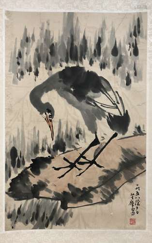 Chinese li kuchan's painting