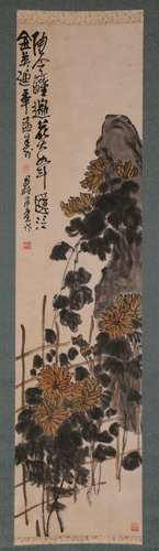 chinese wu changshuo's painting