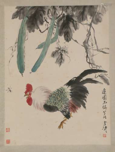 Chinese wang xuetao's painting