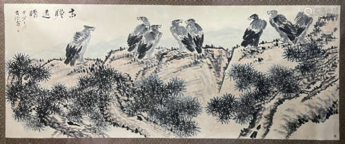 Chinese li kuchan's painting