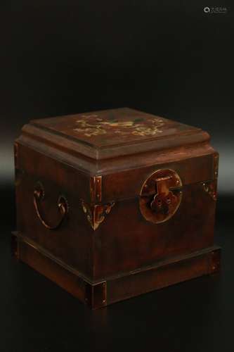 chinese huali wood box