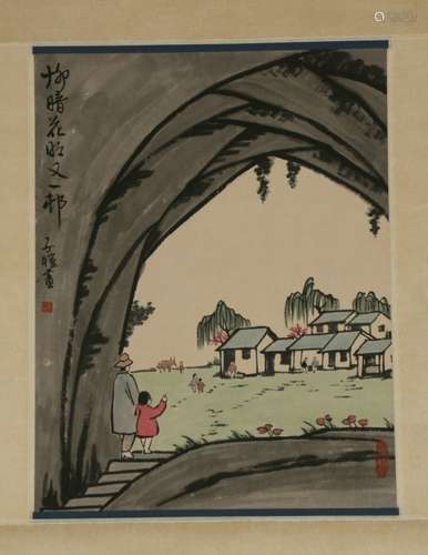 chinese feng zikai's painting