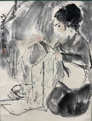 Chinese zhou sicong's painting