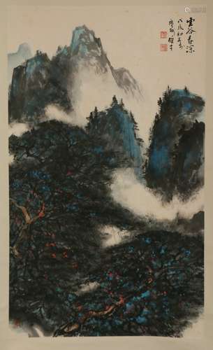 chinese Li Xiongcai's painting