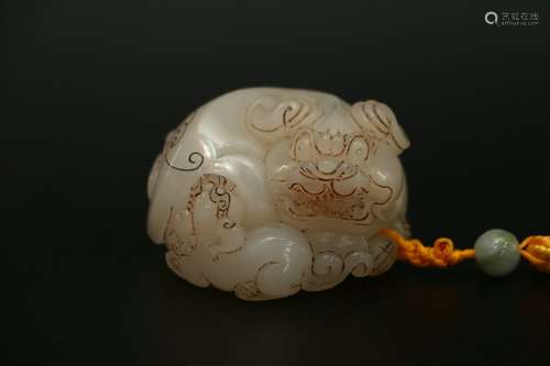 chinese hetian jade handpiece